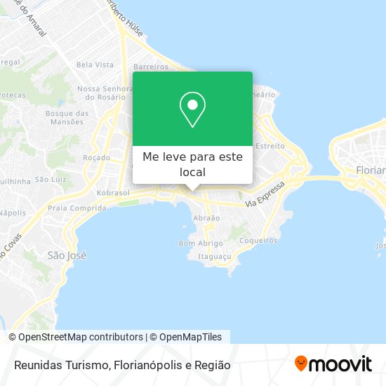 Reunidas Turismo mapa