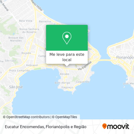 Eucatur Encomendas mapa