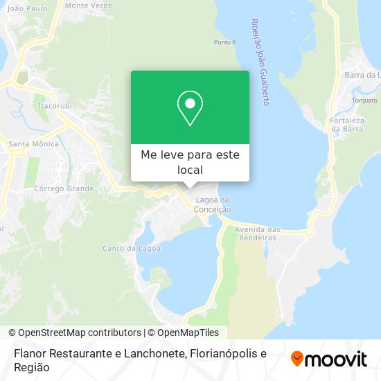 Flanor Restaurante e Lanchonete mapa