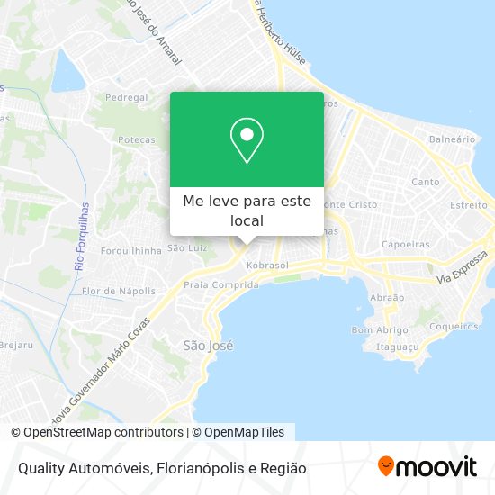 Quality Automóveis mapa