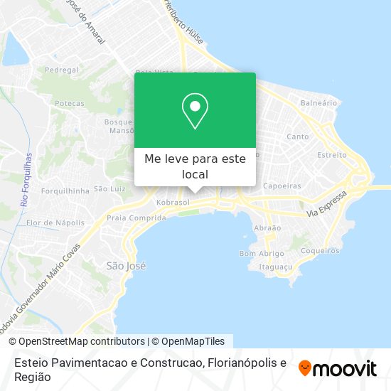 Esteio Pavimentacao e Construcao mapa