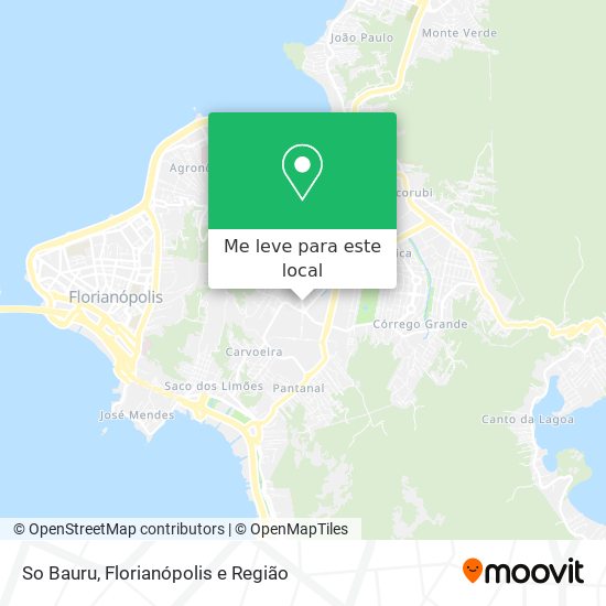 So Bauru mapa