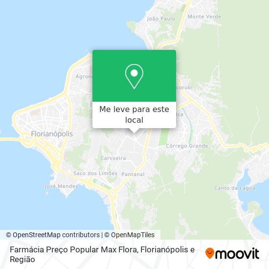 Farmácia Preço Popular Max Flora mapa