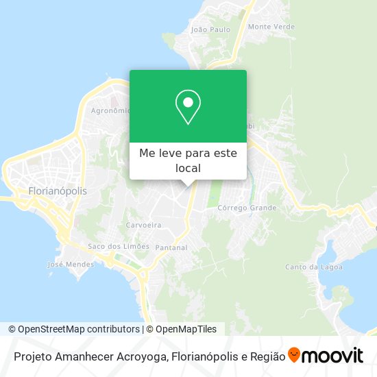 Projeto Amanhecer Acroyoga mapa