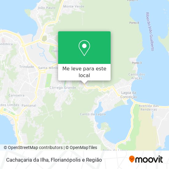 Cachaçaria da Ilha mapa