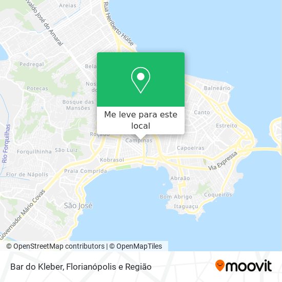 Bar do Kleber mapa