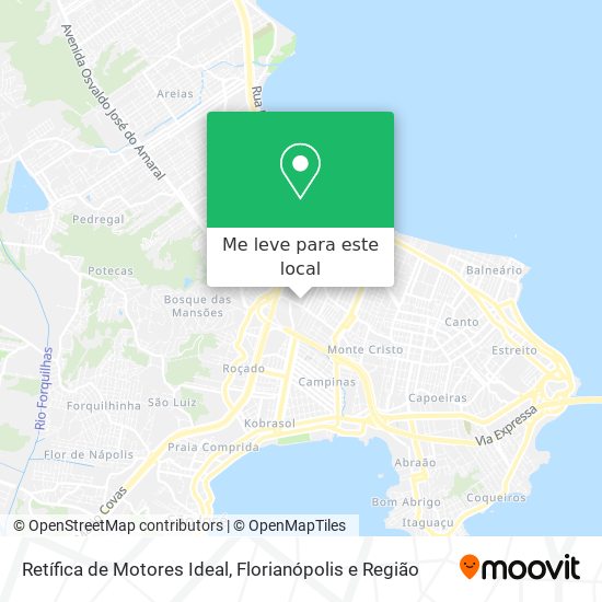 Retífica de Motores Ideal mapa