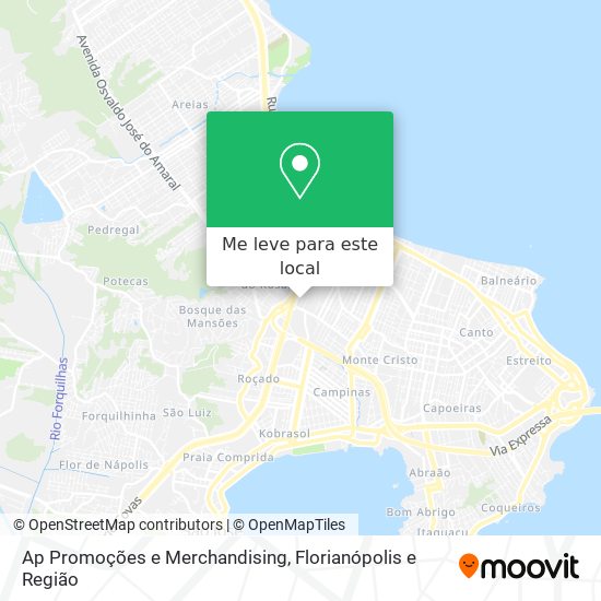Ap Promoções e Merchandising mapa