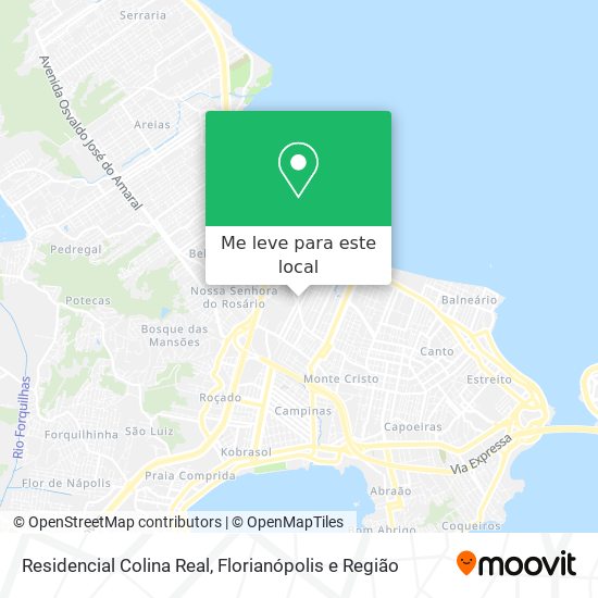 Residencial Colina Real mapa