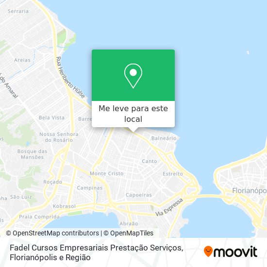 Fadel Cursos Empresariais Prestação Serviços mapa
