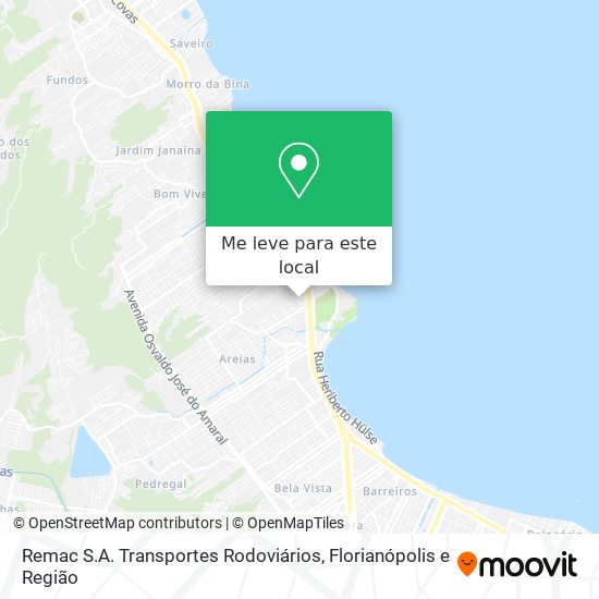 Remac S.A. Transportes Rodoviários mapa