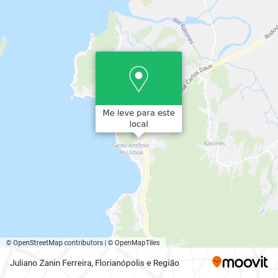 Juliano Zanin Ferreira mapa