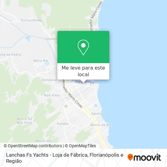 Lanchas Fs Yachts - Loja de Fábrica mapa