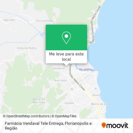 Farmácia Vendaval Tele Entrega mapa