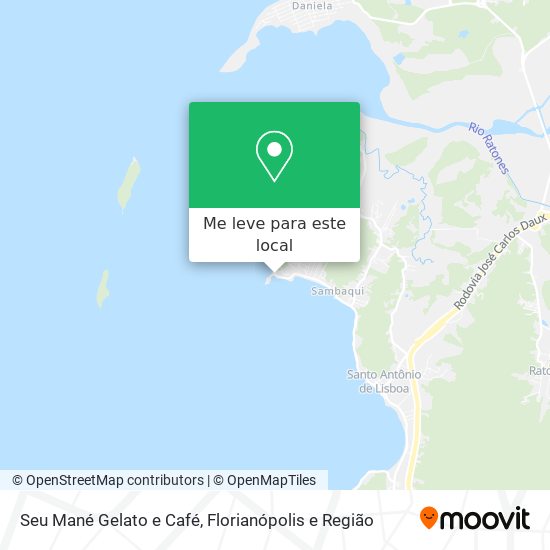 Seu Mané Gelato e Café mapa