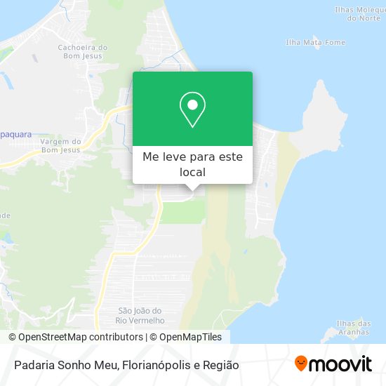 Padaria Sonho Meu mapa