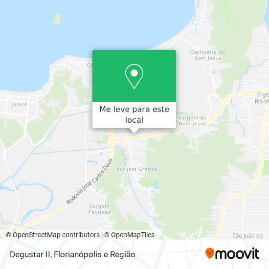 Degustar II mapa