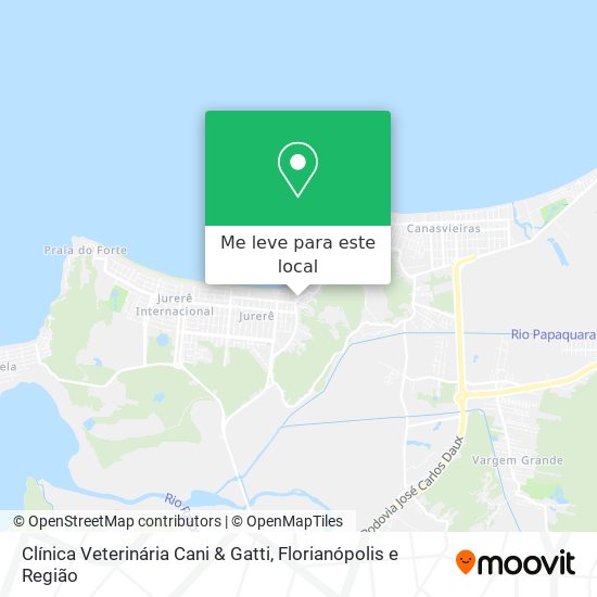 Clínica Veterinária Cani & Gatti mapa
