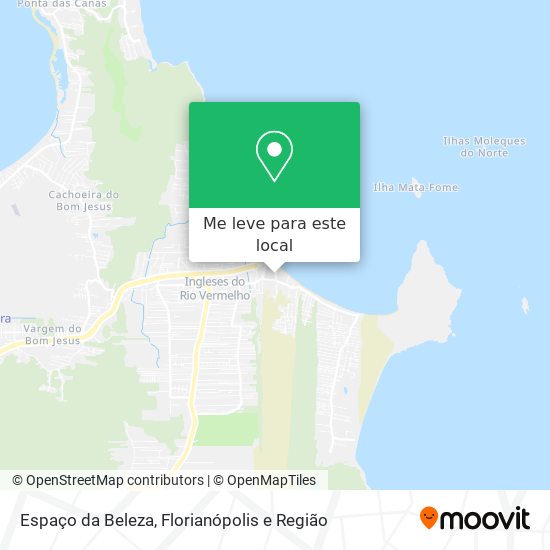 Espaço da Beleza mapa