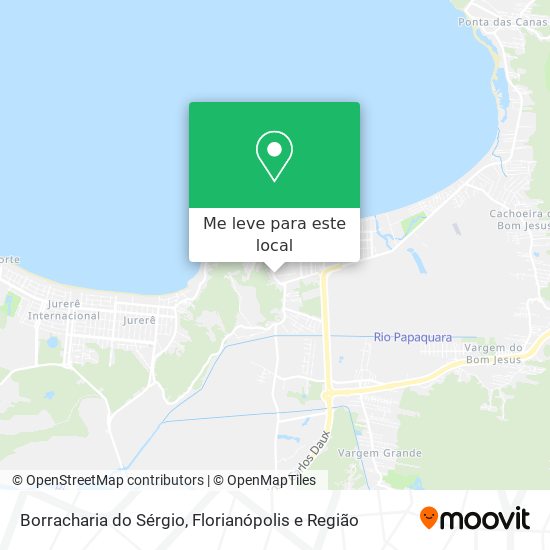 Borracharia do Sérgio mapa