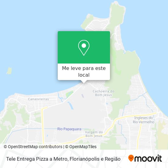 Tele Entrega Pizza a Metro mapa