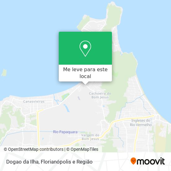 Dogao da Ilha mapa