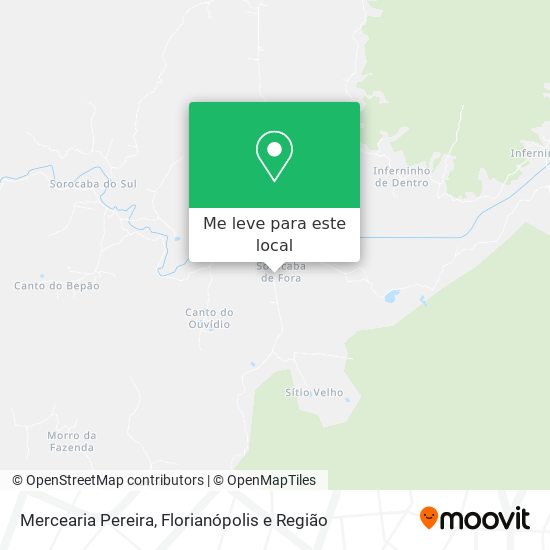 Mercearia Pereira mapa