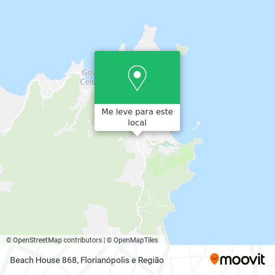 Beach House 868 mapa
