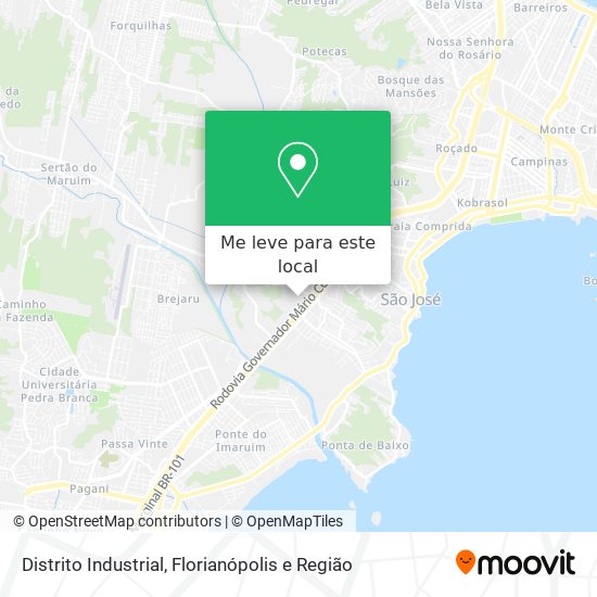 Distrito Industrial mapa
