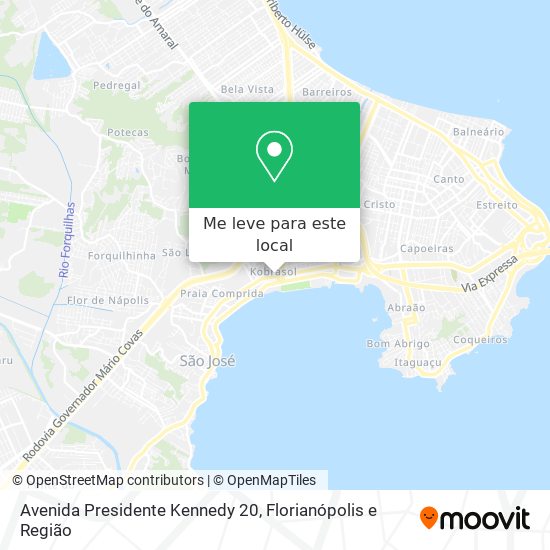 Avenida Presidente Kennedy 20 mapa