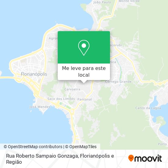 Rua Roberto Sampaio Gonzaga mapa