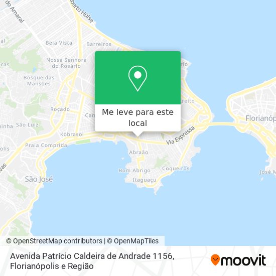Avenida Patrício Caldeira de Andrade 1156 mapa