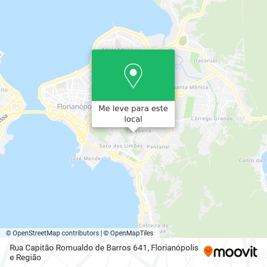 Rua Capitão Romualdo de Barros 641 mapa