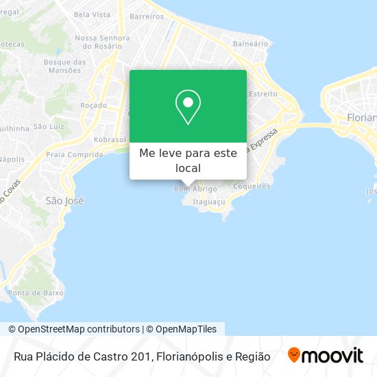 Rua Plácido de Castro 201 mapa