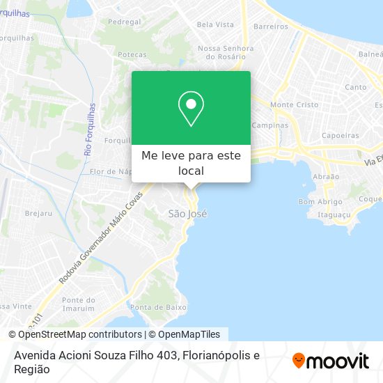 Avenida Acioni Souza Filho 403 mapa