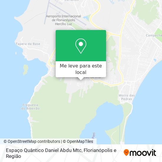 Espaço Quântico Daniel Abdu Mtc mapa