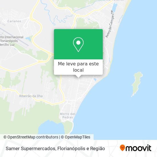 Samer Supermercados mapa