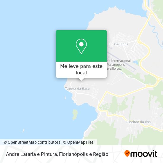 Andre Lataria e Pintura mapa