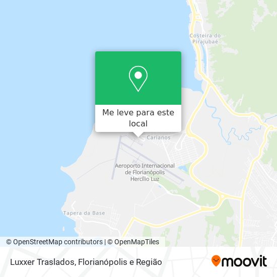 Luxxer Traslados mapa