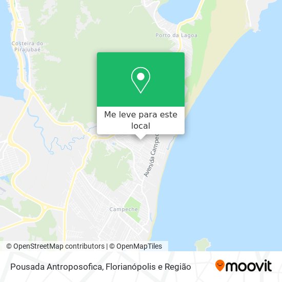 Pousada Antroposofica mapa