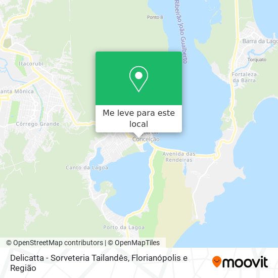 Delicatta - Sorveteria Tailandês mapa