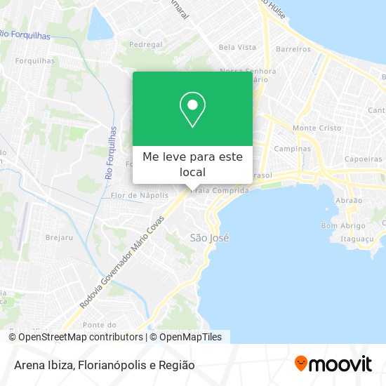 Arena Ibiza mapa