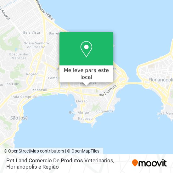 Pet Land Comercio De Produtos Veterinarios mapa