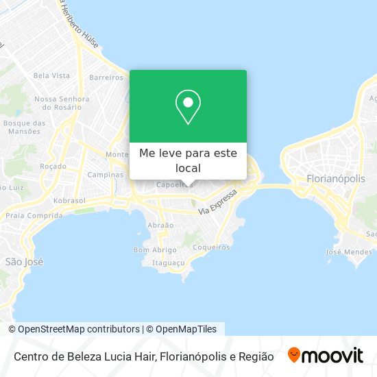 Centro de Beleza Lucia Hair mapa