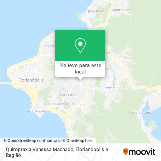 Quiropraxia Vanessa Machado mapa