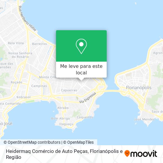 Heidermaq Comércio de Auto Peças mapa