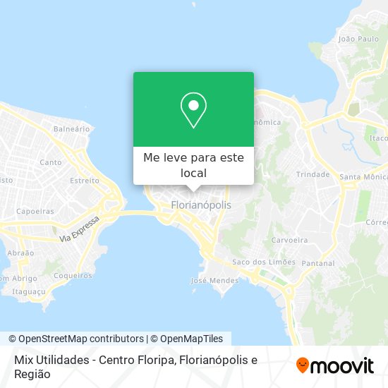Mix Utilidades - Centro Floripa mapa