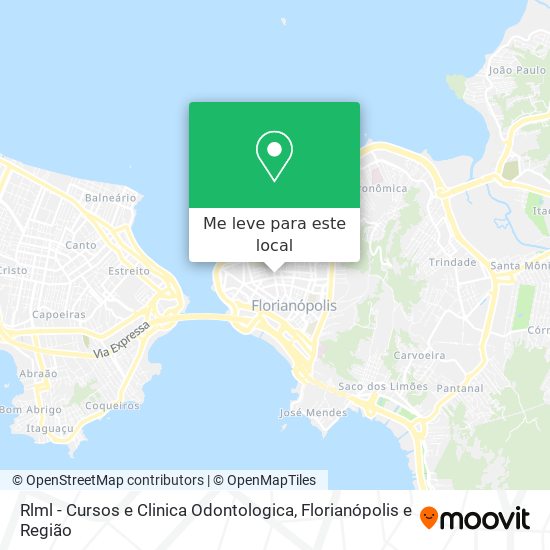 Rlml - Cursos e Clinica Odontologica mapa