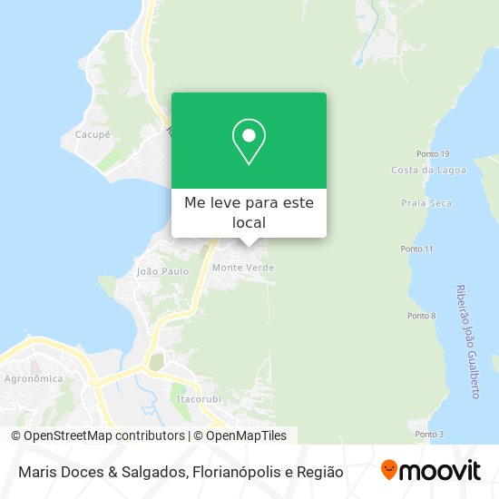 Maris Doces & Salgados mapa