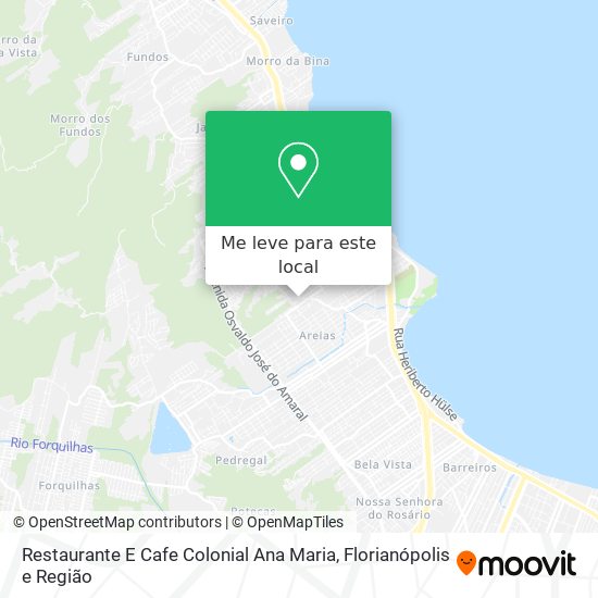 Restaurante E Cafe Colonial Ana Maria mapa